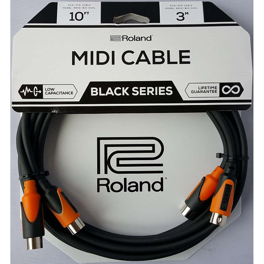 ROLAND Câble MIDI Black 3M 