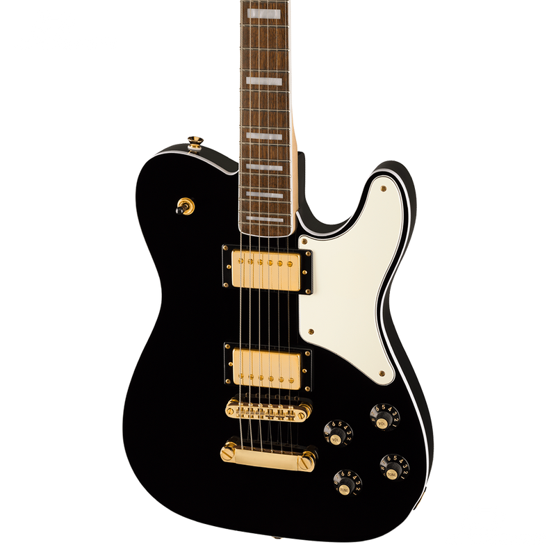 GUITARRA ELECTRICA SQUIER 0377026506 PNML TM TELE DLX  LRL PPG GH MH BLK