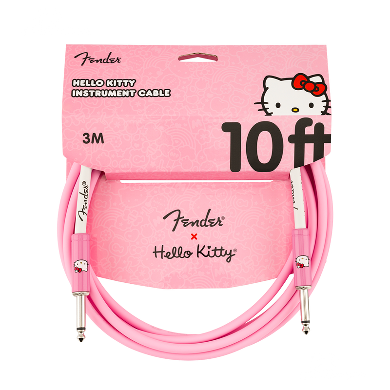 CABLE FENDER 0990510156 ORIGINAL 10' HELLO KITTY PNK