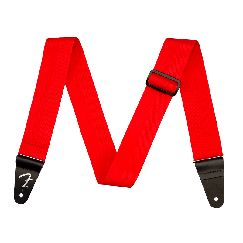 TAHALI FENDER 0990662025 POLYPRO STRAP RED - JP Musical