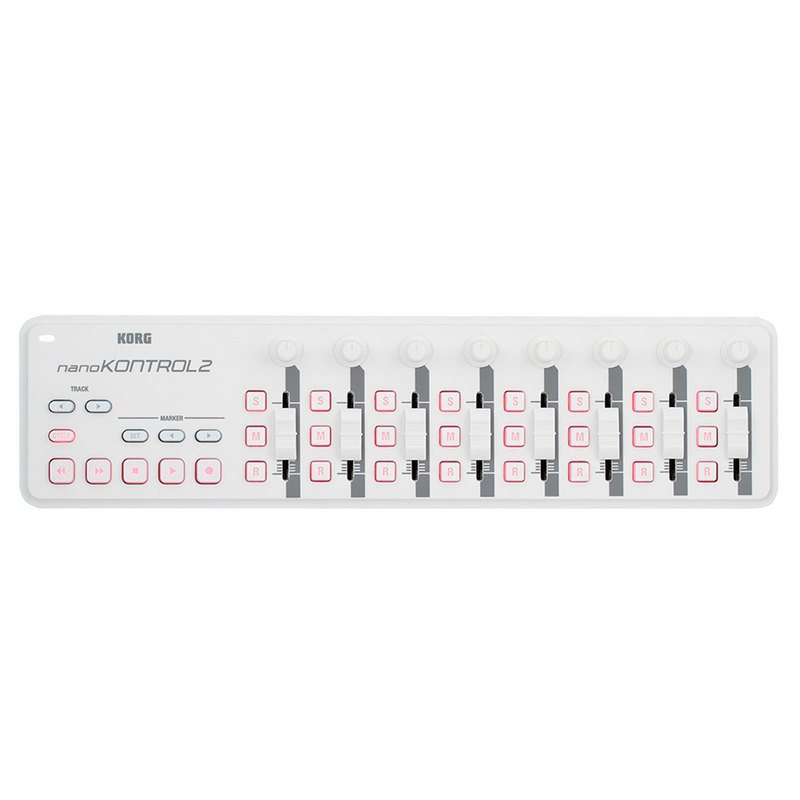 CONTROLADOR KORG NANOKONTROL2WH DE USB MIDI FAIDER