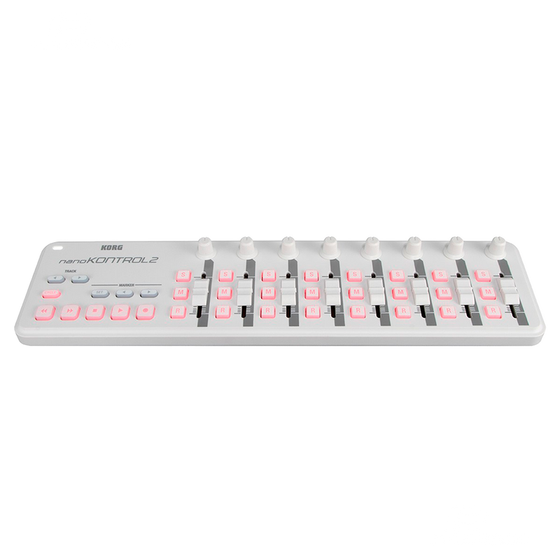 CONTROLADOR KORG NANOKONTROL2WH DE USB MIDI FAIDER