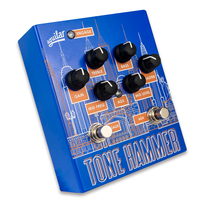 PEDAL PREAMPLIFICADOR AGUILAR TONEHAMMERLTDNYCV2 PARA BAJO