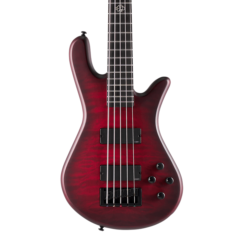 BAJO ELECTRICO SPECTOR NSPULSE5BCM NS PULSE 5 BLACK CHERRY MATTE