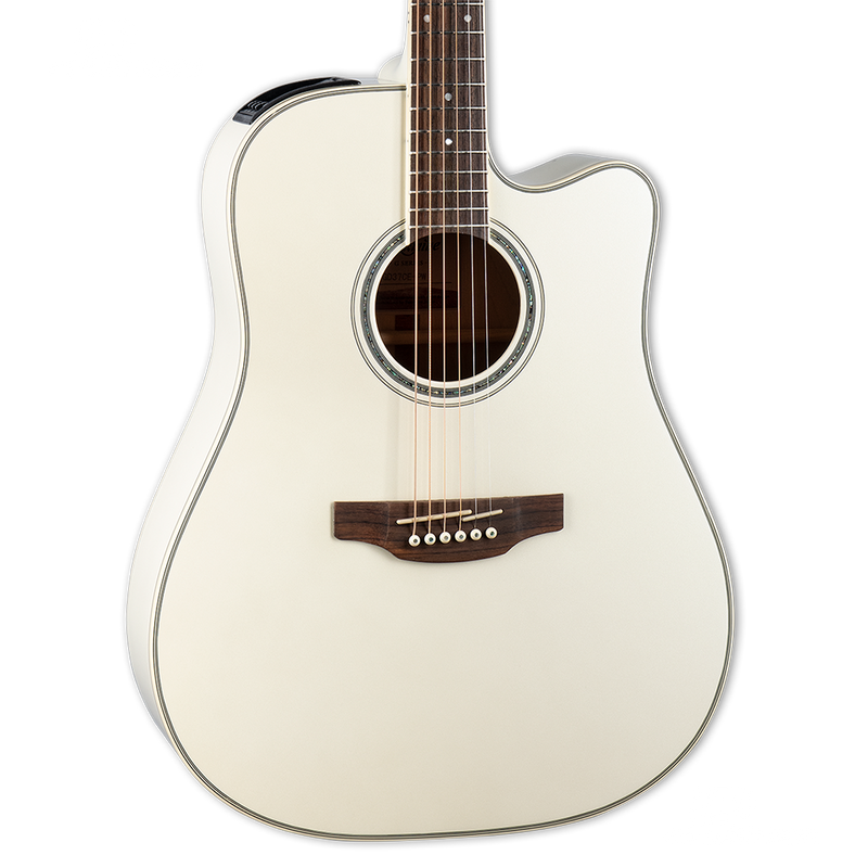 GUITARRA ELECTROACUSTICA TAKAMINE GD37CEPW PEARL WHITE