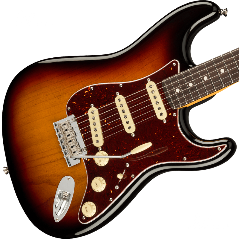 Fender 0113900700 American Professional II Stratocaster Rosewood Fingerboard 3-Tone Sunburst - JP Musical