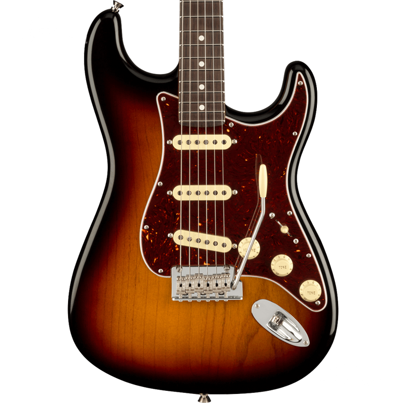 Fender 0113900700 American Professional II Stratocaster Rosewood Fingerboard 3-Tone Sunburst - JP Musical