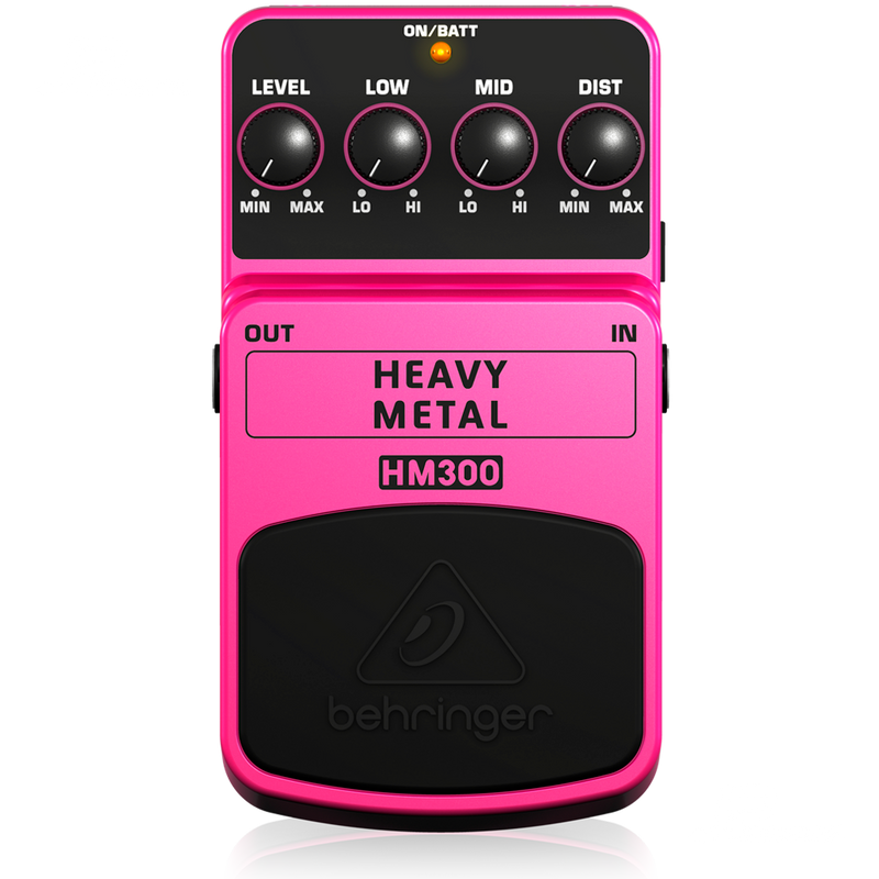 PEDAL DE EFECTOS BEHRINGER HM300 HEAVY METAL - JP Musical