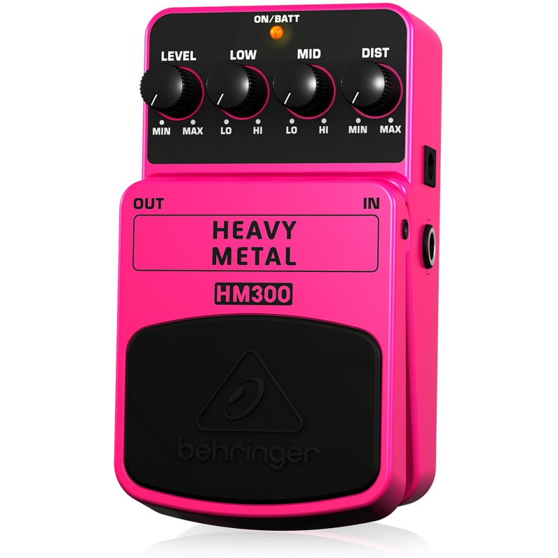 PEDAL DE EFECTOS BEHRINGER HM300 HEAVY METAL - JP Musical