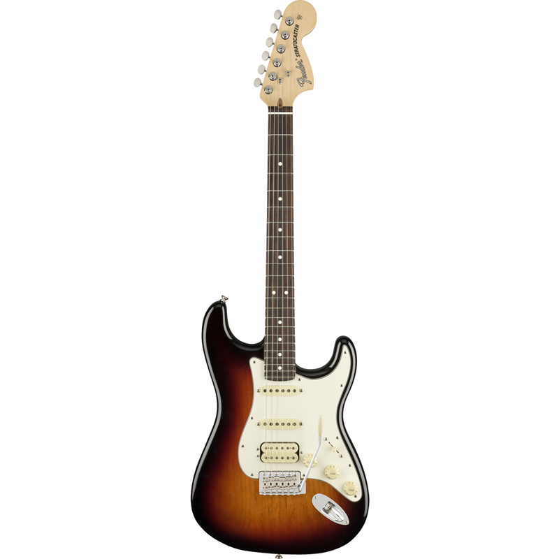 Fender 0114920300 American Performer Stratocaster HSS Rosewood Fingerboard 3-Tone Sunburst - JP Musical