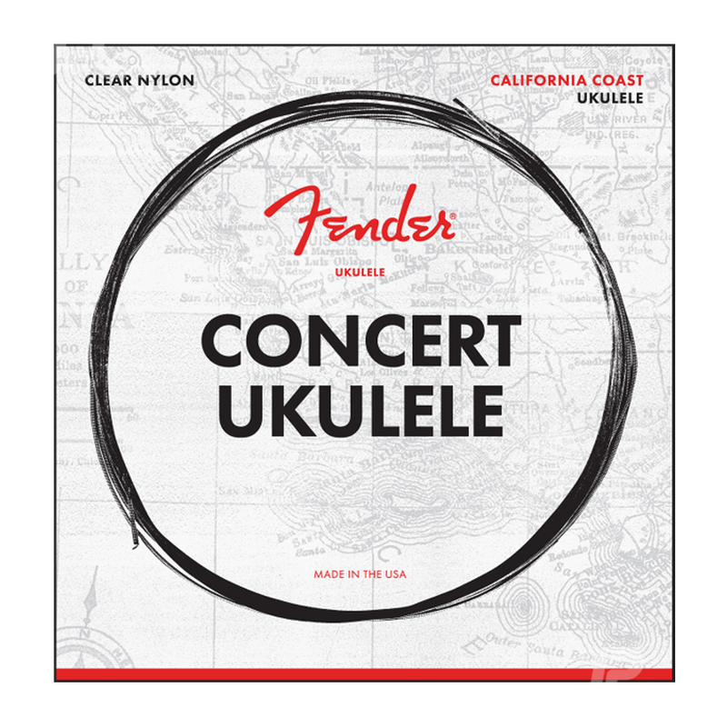 Fender 0730090403 California Coast Concert Ukulele Strings - JP Musical