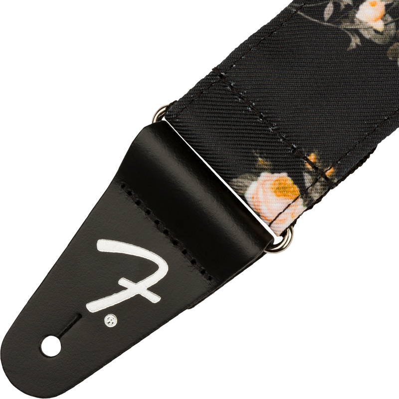 TAHALI FENDER 0990638006 FLORAL STRAP BLACK - JP Musical