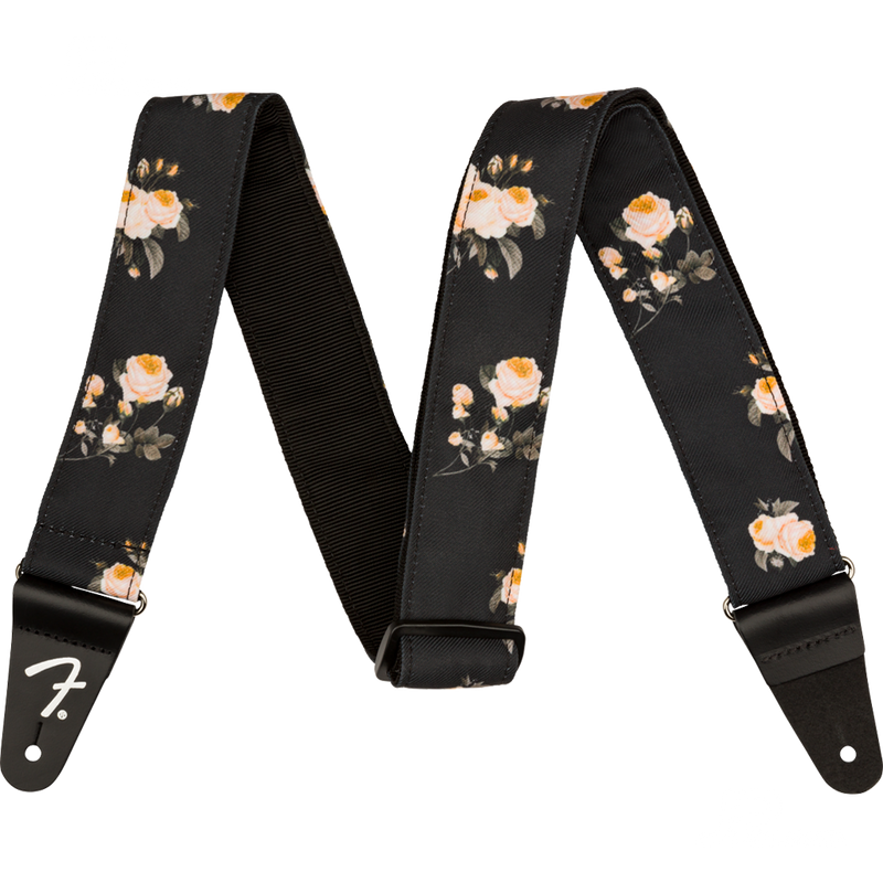 TAHALI FENDER 0990638006 FLORAL STRAP BLACK - JP Musical