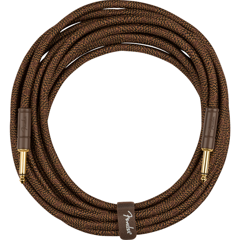 Fender 0990918007 Paramount Acoustic Instrument Cable 18.6' Brown - JP Musical