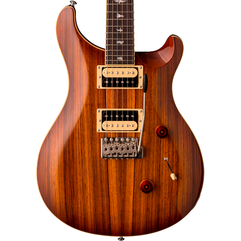 PRS SE Custom 24 Exotic Top Zebrawood Vintage Sunburst - JP Musical