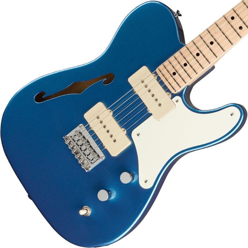 Squier 0377020502 Paranormal Cabronita Telecaster Thinline Lake Placid Blue - JP Musical