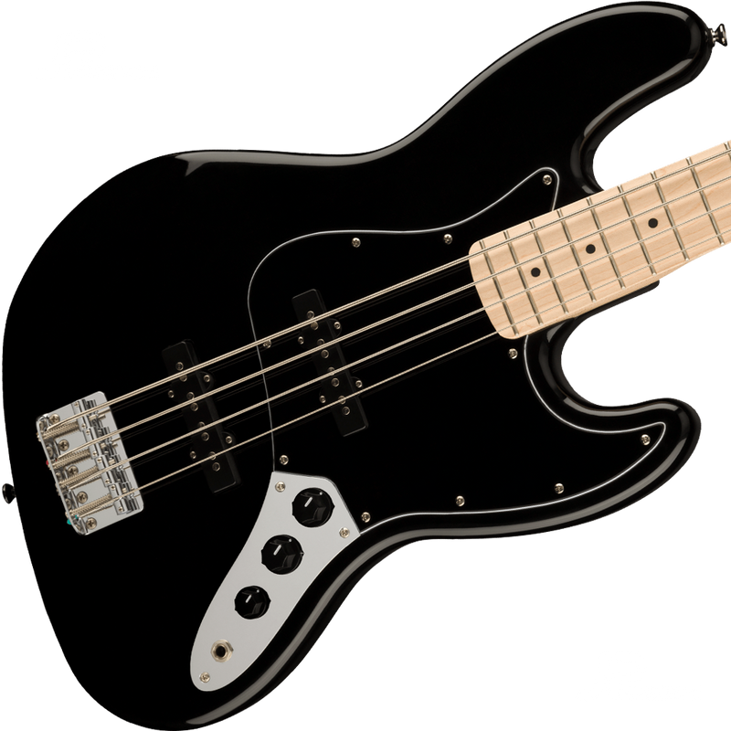 Squier 0378603506 Affinity Series Jazz Bass Black Pickguard Black - JP Musical